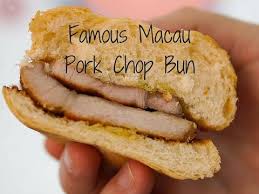 This meal in one is a different way to use pierogi. Macau Pork Chop Bun Tai Lei Loi Kei Youtube