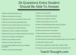26 Questions To Ask Students In The First Week Of School Educational Technology And Mobile Learning In 2020 This Or That Questions Getting To Know You Learn French