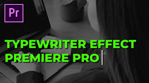 When you're getting into text effects and animations, workspace is important. How To Create Typewriter Effect In Premiere Pro 2020 Youtube