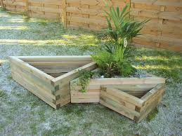 Marijke Medium Triangular Planter Wooden Planter Boxes Planter Boxes Wooden Planters