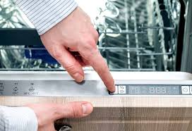 I have a kitchenaid dishwasher that came with the house i bought, the normal light flashes in the middle of a cycle, the detergent door is still closed. Dishwasher Control Panel Problems How To Repair Diy Repair Clinic