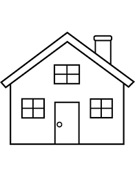 Black And White Outline House Clipart Pin De Govind Suwali Em Colouring Book Artesanatos Biblicos Patchwork Educativo