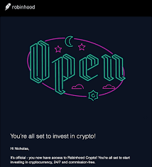 We have not traded outside of typical us business hours, so it's possible spreads grow during certain times of the day. Yeah Baby I Am On Robinhood Crypto Finally Steemit