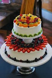 Fruit Decorated Decorations Fresh Fruit Cake Fruit Wedding Cake Cake Decorated With Fruit
