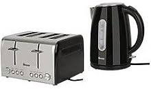 Kitchenaid 4sbfessentpkob kettle and toaster pack onyx black. Kettle And Toaster Sets Shop Online And Save Up To 39 Uk Lionshome