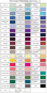 Alfred Angelo Colour Chart Biggestbridalsale Colour