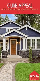 An unexpected pop of purple really livens up this fabulous farmhouse. 310 Pvc Elevation Ideas House Exterior House Design House Colors