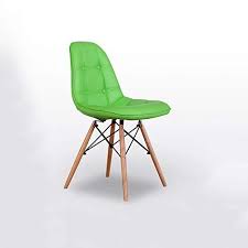 Chx Solid Wood Leather Dining Chair Simple Modern Backrest Wrought Iron Chair C Color Green Wrought Iron Chairs Simple Dining Chairs Leather Dining Chairs