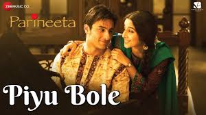 Piyu Bole Parineeta Saif Ali Khan Vidya Balan Sonu Nigam Shrey Sonu Nigam Saif Ali Khan Music Songs