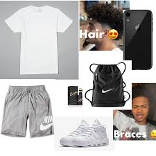 Black And White Nike Outfit Mens Pin Jujupostedthat Follow Me For More Outfit Grid Mens Outfits Tomboy Fashion