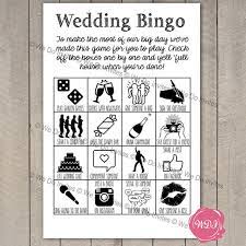Wedding Bingo Game Ice Breaker Printable By Weddingplanningshop Wedding Bingo Wedding Games For Guests Wedding Favor Printables