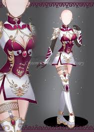 Maybe you would like to learn more about one of these? C183 Outfit Design Commission By Gattoadopts On Deviantart Warrior Outfit Anime Outfits Super Hero Outfits