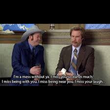 We Should Move In Together After This Anchorman Jogging Funny People