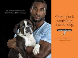 Yep Even Linebackers Have A Soft Side Zaviar Gooden S Is 234 Lbs Of Solid Muscle Sweet Animals Muscle Animal Rescue