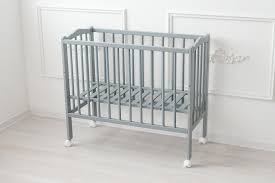 Baby Beistellbett 2in1 Plus Massivholz Buche Holzfarbe Grau Baby Side Bed Side Bed Bed