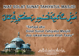 Niat salat witir sendiri 3 rakaat 1 salam sendirian. Panduan Solat Sunat Tahiyatul Masjid Cerita Huda By Huda Halid