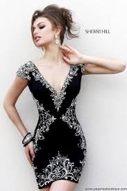 Sherri Hill Short Prom Dresses Peaches Boutique Prom Dresses Short Fashion Dresses Sherri Hill Homecoming Dresses