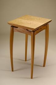 Gently Curved Legs With Floating Top By Neal Barrett Woodworking Wood Table Woodworking Table Scandinavian Furniture