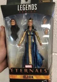 The superhero immortals film is directed by chloe zhao and stars angelina jolie, salma hayek, kit harington, richard madden, kumail nanjiani and gemma chan. Eternals Merch Reveals New Look At Salma Hayek S Ajak