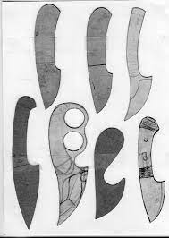 Again these templates are free to download, print and make your own. Lloyd Harding S Knife Templates