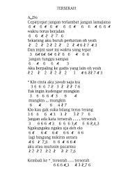 Slank cepat cepat jangan terlambat chord. Not Angka Pianika Lagu Terserah Slank Mahir Bergitar