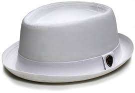 City Hunter Pmt112 Cotton Plain Porkpie With Self Band Fedora White L Xl Size At Amazon Men S Clothing Store Mens Hats Fashion Mens Dress Hats Hats For Men