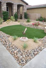 Looking for new front yard landscaping tips that won't break the bank? Garden Designs With Pebbles Windowsunity