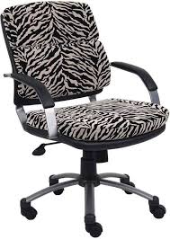 Black And White Striped Desk Chair Zebra Print Desk Chair Contemporary Office Chairs Furniture Chair Used Office Chairs