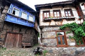 Old Ottoman Houses In Bursa Turkiye Mimari Koy Evi