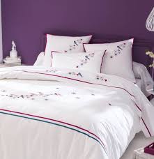 Linge De Lit Belles Hirondelles Par Francoise Saget Linge De Lit Lit Couverture Lit