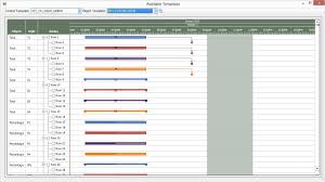 gantt chart available templates activegantt