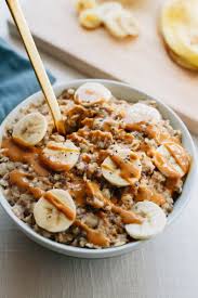 Peanut Butter Banana Oatmeal Eating Bird Food Recipe Food Recipes Breakfast Oatmeal Recipes