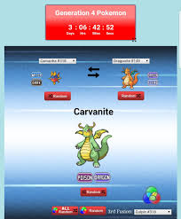 We did not find results for: Pokemon Fusion 2 Pokemon Fusion Generator Has Been Updated To