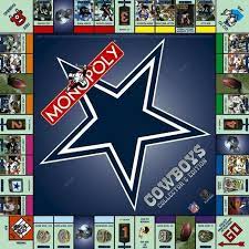 Dallas Cowboys Football Monopoly Cowboys Football Cowboys 4 Dallas Cowboys Football