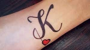 Tattoos on his right hand represent himself and he has his own hand tattoo gif on instagram. How To Make Letter K Tattoo On Hand Beautiful K Letter Tattoo Youtube