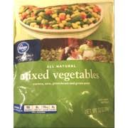 How many calories in 1 cup of mixed vegetables? Kroger Mixed Vegetables Calories Nutrition Analysis More Fooducate