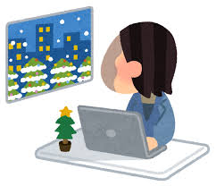 クリスマスに働く人のイラスト | かわいいフリー素材集 いらすとや