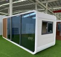 Customized Luxury Prefabricated Steel Pod House Modular Apple Cabin  Sleeping Container House for Hotels