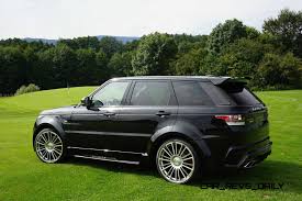 Unmistakably mansory stylishly modified range rover in designer carbon fibre outfit. Mansory Range Rover Sport 6