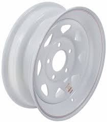 If you're paying a powder coating company to coat your wheels for you, you can plan on paying around $250 to $520 for a base coat for rim sizes ranging from 13 to 26. Dexstar Steel Spoke Trailer Wheel 15 X 5 Rim 5 On 5 White Powder Coat Dexstar Trailer Tires And Wheels Am20428