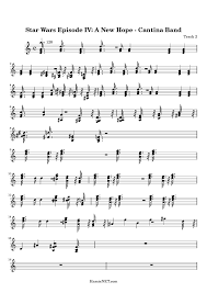 Star wars clarinet music score. Star Wars Episode Iv A New Hope Cantina Band Sheet Music Star Wars Episode Iv A New Hope Cantina Band Score Hamienet Com