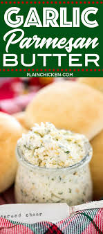 Garlic Parmesan Butter Only 6 Ingredients Butter Garlic Parsley Italian Seasoning Pepper And Parmes Butter Recipes Homemade Flavored Butter Recipes Food