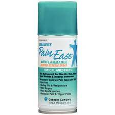 Do not frost the skin. Pain Ease Topical Anesthetic Spray Medium Stream 3 5 Oz Gebauer Chemical Company