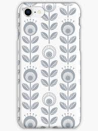 Scandi Garden 01 3 Silver Grey On White Iphone Case By Slanapotam White Iphone Scandi Garden White Iphone Case
