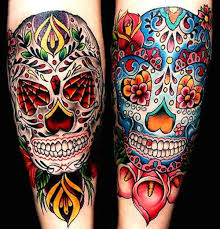 166 Best Day Of The Dead Tattoos This design has a lot of feminine elements that symbolize royalty. 166 best day of the dead tattoos