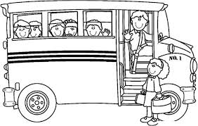 Mewarnai gambar bus kreasi warna. Gambar Mewarnai Bus Sekolah Untuk Anak Paud Dan Tk