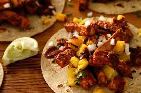 Tacos Al Pastor Recipe Recipe Mexican Food Recipes Tacos Al Pastor Food