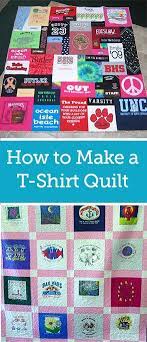 Quick And Easy T Shirt Quilt Tutorial Tshirt Quilt Pattern Shirt Quilt Tshirt Quilt