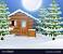 Winter Cabin Wallpaper Hd