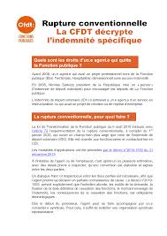 Si c'est un montant brut, ce n'est pas du net. Cfdt Rupture Conventionnelle La Cfdt Decrypte L Indemnite Specifique